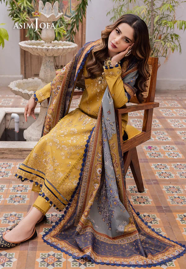 3PC EMBROIDERED SUIT - LH30
