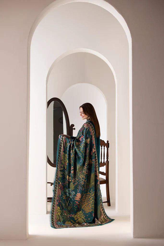 3PC EMBROIDED DHANAK - LH13