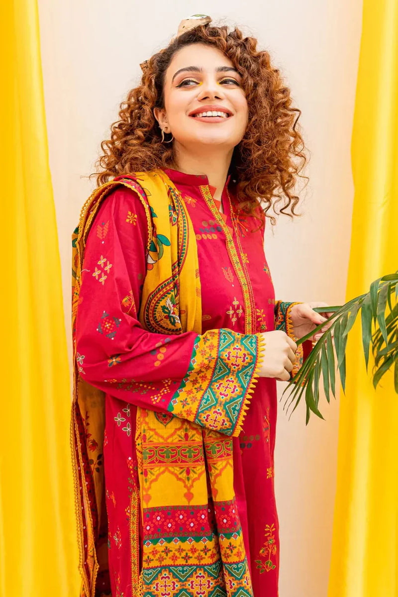 3 PIECE-EMBROIDERED LAWN SUIT-LH_104