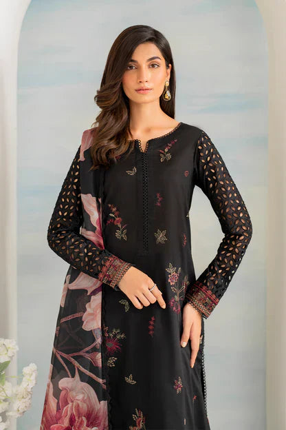3 PC - EMBROIDERED LAWN SUIT - LH_88