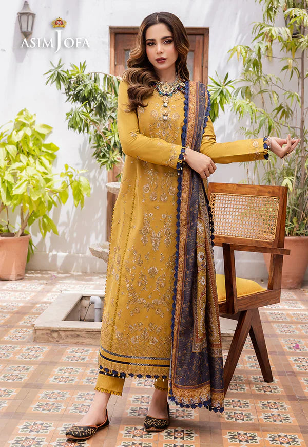 3PC EMBROIDERED SUIT - LH30