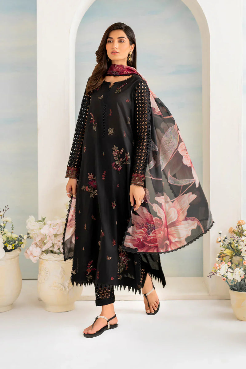 3 PC - EMBROIDERED LAWN SUIT - LH_88