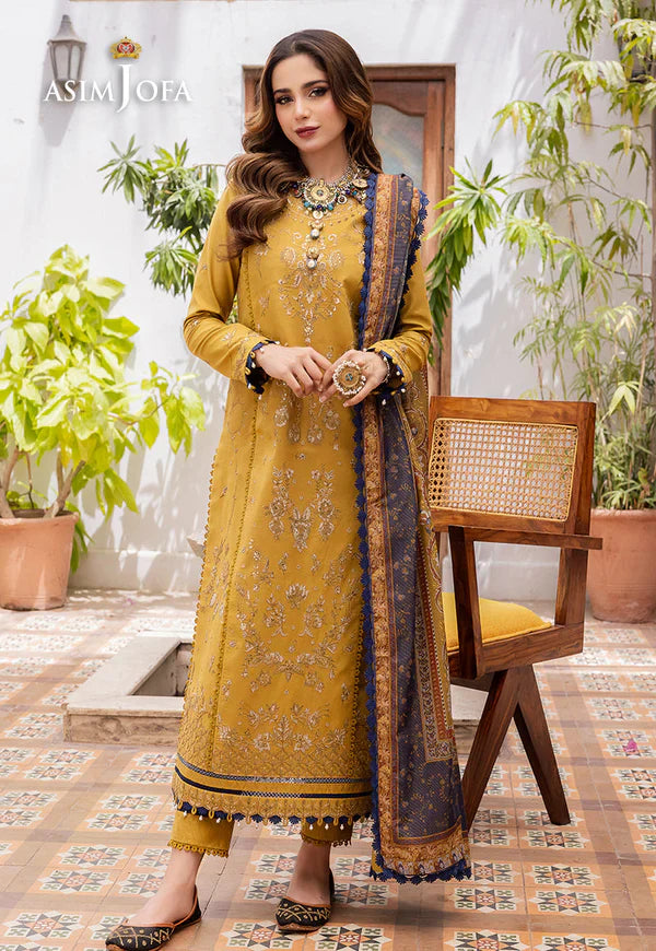 3PC EMBROIDERED SUIT - LH30