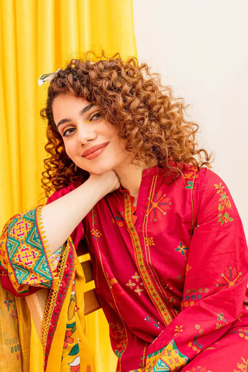 3 PIECE-EMBROIDERED LAWN SUIT-LH_104
