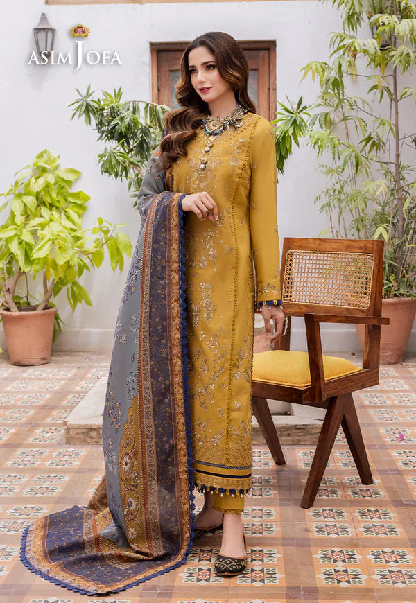 3PC EMBROIDERED SUIT - LH30