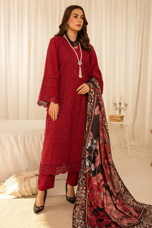 3 PC BORING EMBROIDERED LAWN SUIT-LH_89
