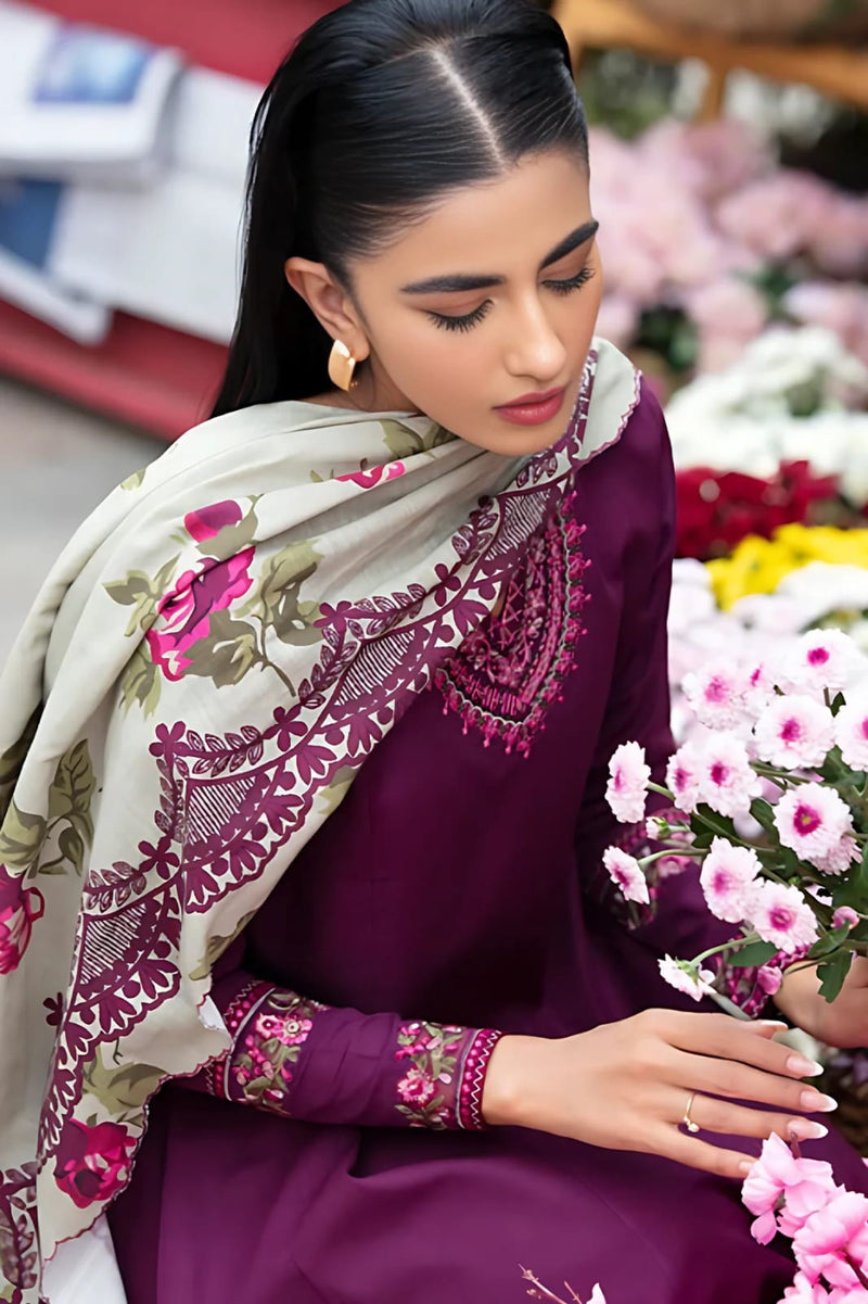 EMBROIDERED LAWN 3PC SUIT-LH_93