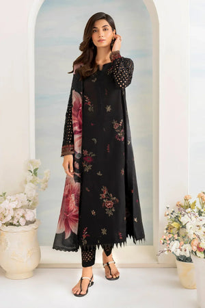 3 PC - EMBROIDERED LAWN SUIT - LH_88