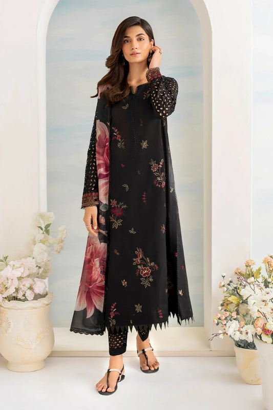 3 PC - EMBROIDERED LAWN SUIT - LH_88