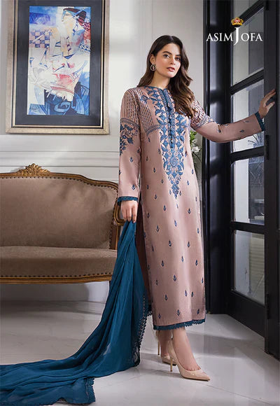 AJIM-16 EMBROIDERED LAWN 3 PCS-LH_110