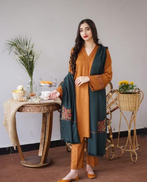 Embroidery Dhanak LH_61