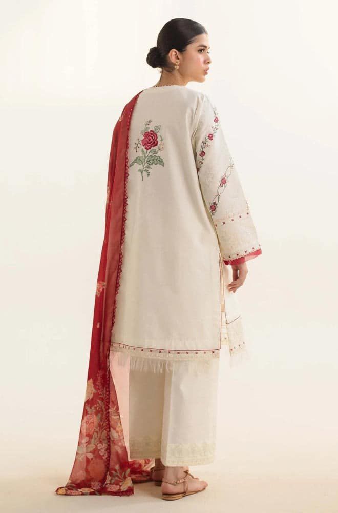 EMBROIDERED LAWN 3PC SUIT-LH_94