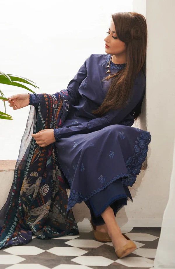 EMBROIDERED LAWN 3PC SUIT-LH_95