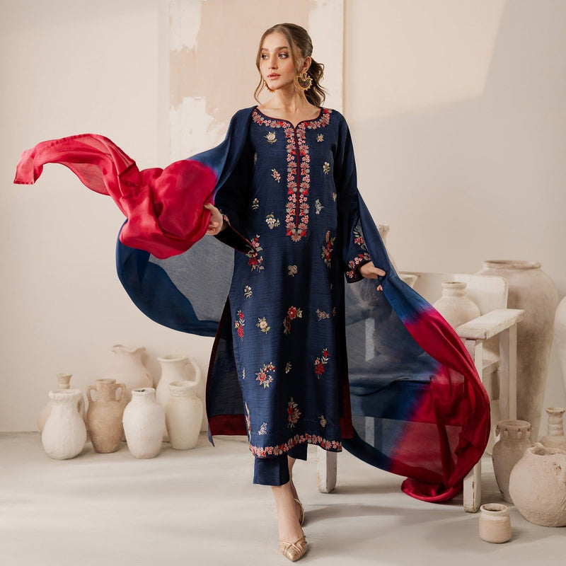EMBROIDERED LAWN 3PC SUIT-LH_94